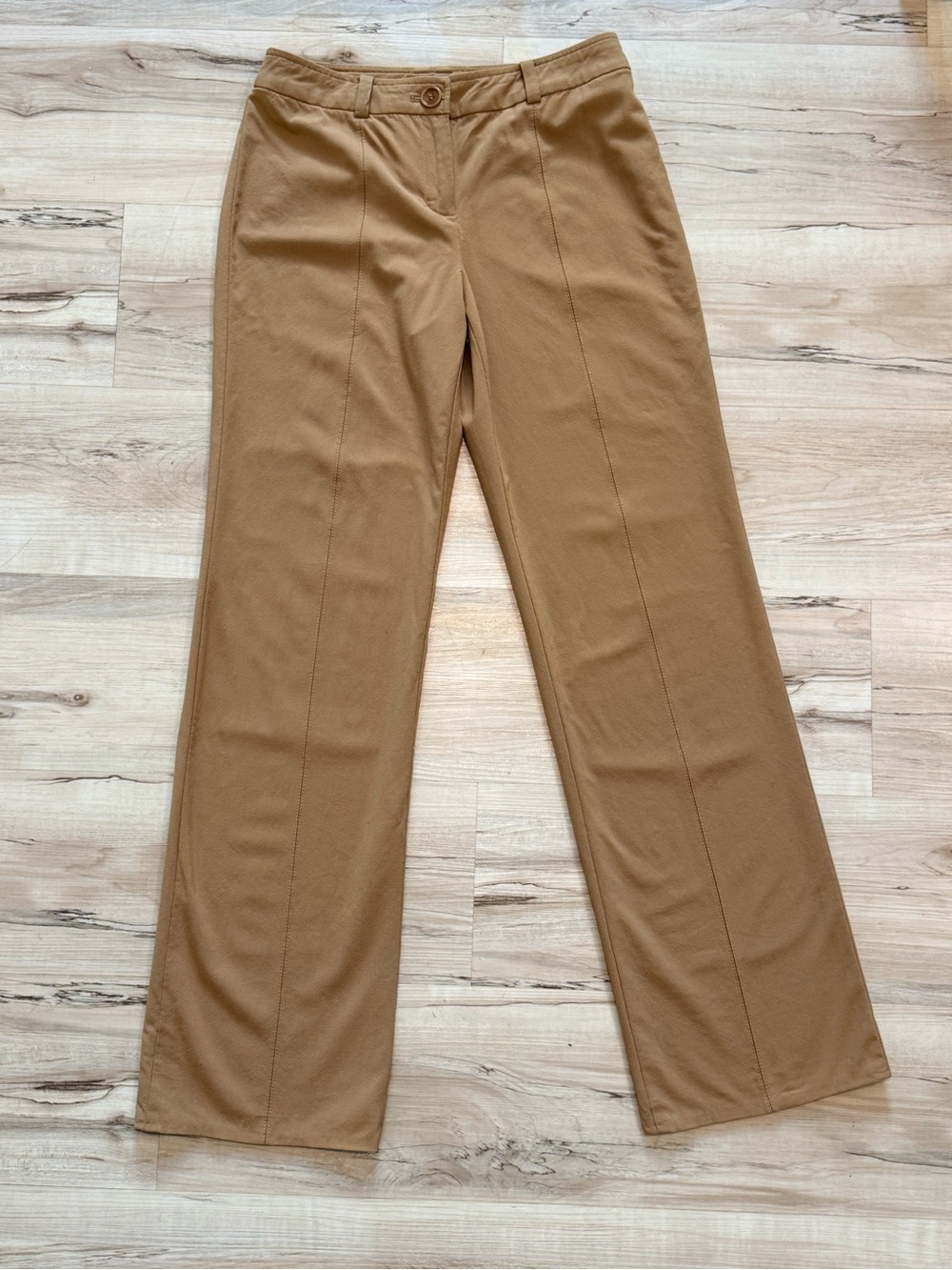 Ann Taylor Petite Caramel Brown Pants 0006
